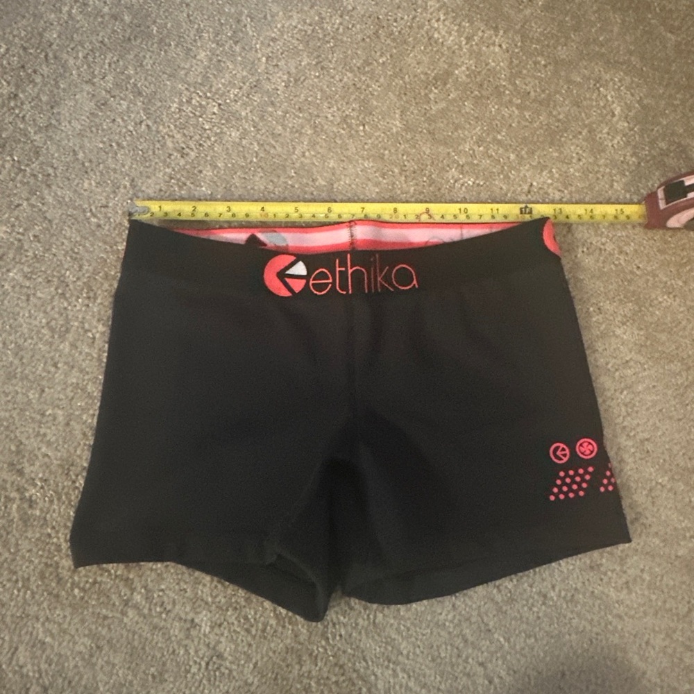 Women’s Ethica athletic shorts black/ pink size S
